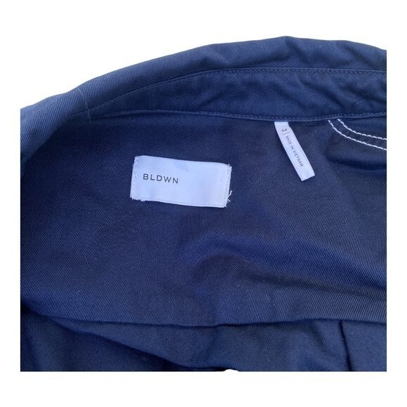 BLDWN COTTON Twill Blue Denim HARLEY JUMPSUIT - Hippie Boho Romper - JEAN MEDUIM - Picture 6 of 10